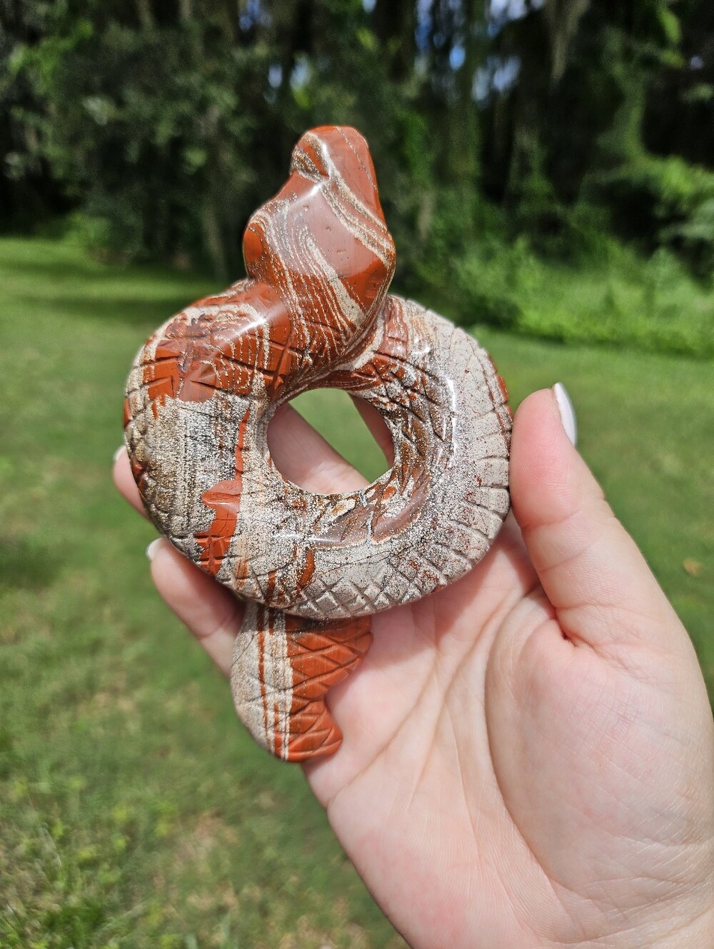 Sodalite Snake - Picture 7 of 7